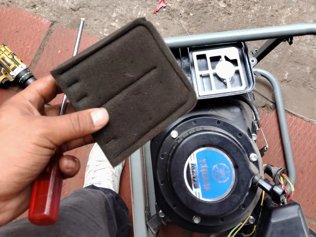 Mantenimiento de planta eléctrica a gasolina — foto 8